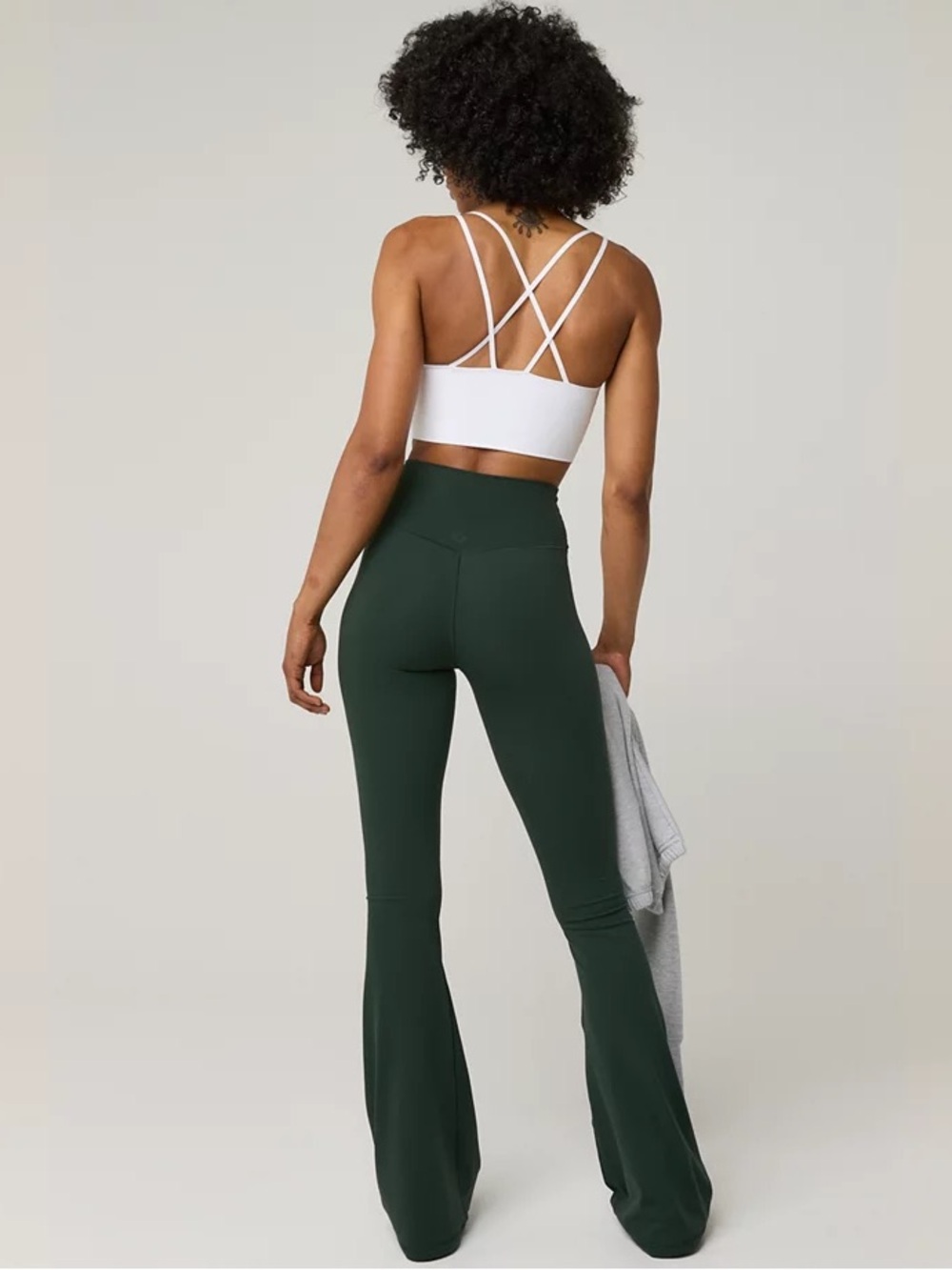 OFFLINE By Aerie Real Me High Waisted Flare Legging Size Small